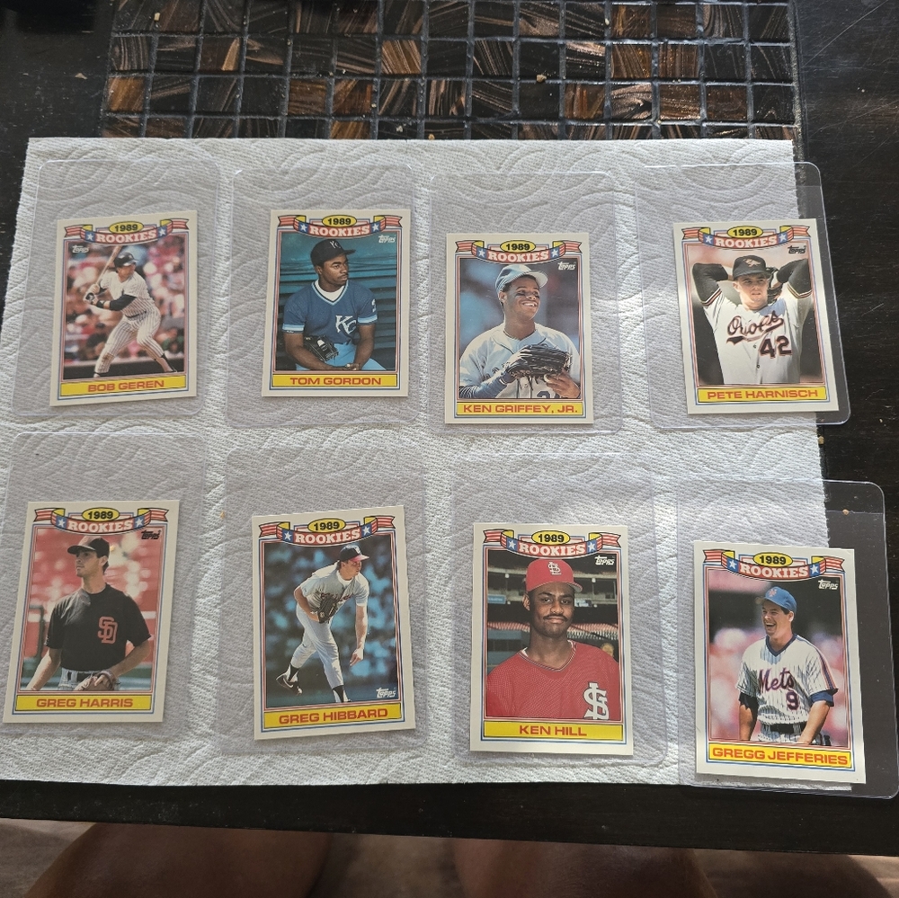 Topps 1989 Rookies Commemorative Full Set Of 33 Baseball Cards